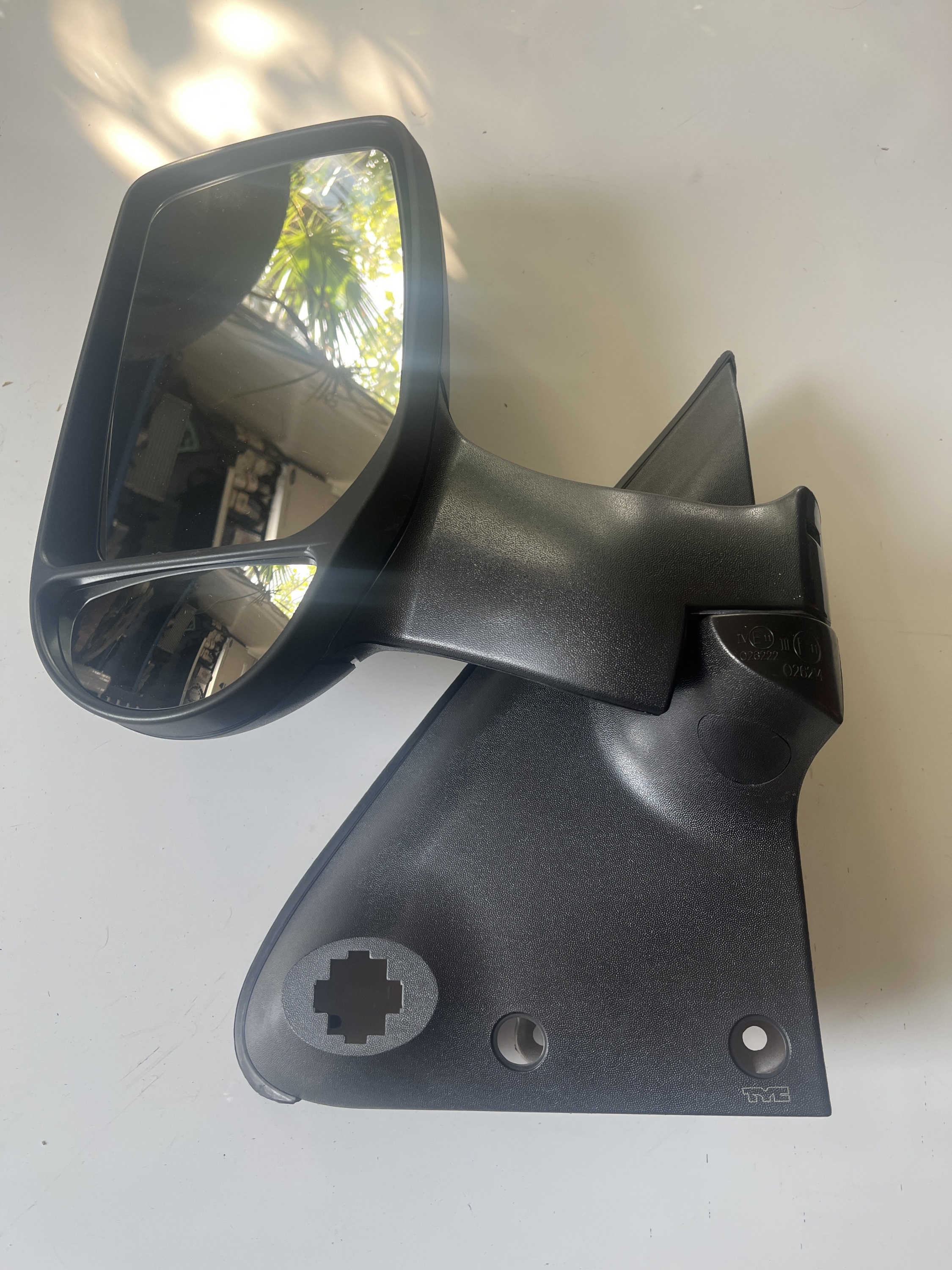 Ford Transit MK6,MK7 bal hosszúkarú mechanikus visszapillantó tükör utángyártott új (2000-2014)